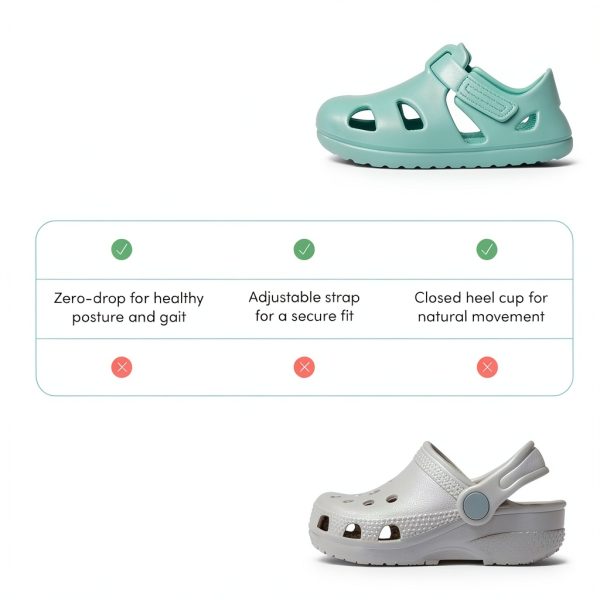 Ten Little Soft White Water Sandals for Kids-3