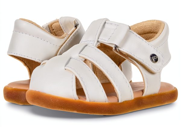 UGG Kids Sandals Faux Leather Slip On with Buckle-0
