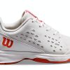 Wilson Rush Pro Junior Tennis Shoes White-0