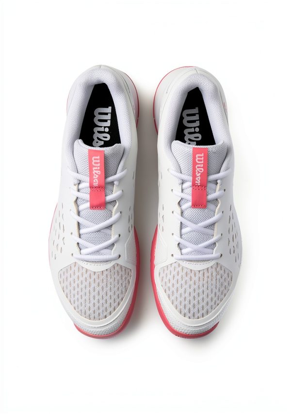 Wilson Rush Pro Junior Tennis Shoes White-11