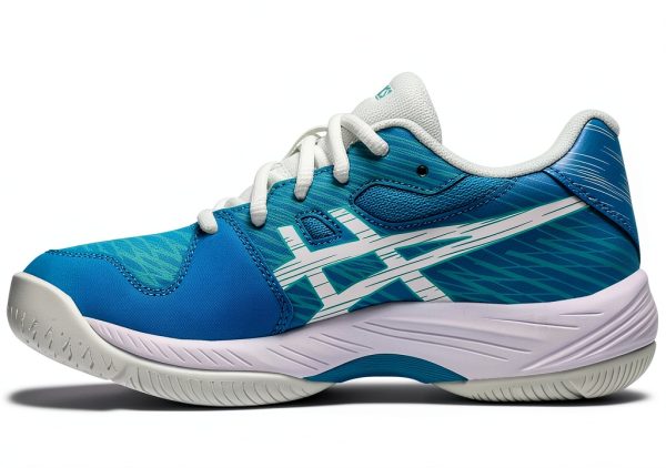 Asics Boys Racquet Shoes TRUSSTIC Gel 3.5 Teal-3