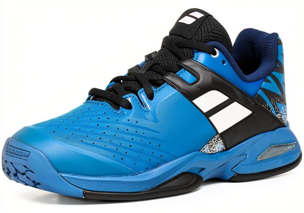Babolat Junior Propulse Tennis Shoes Blue 3 Big Kid-0