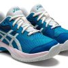 Asics Boys Racquet Shoes TRUSSTIC Gel 3.5 Teal-1