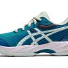 Asics Boys Racquet Shoes TRUSSTIC Gel 3.5 Teal-0