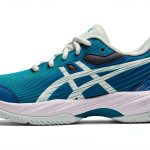 Asics Boys Racquet Shoes TRUSSTIC Gel 3.5 Teal-0