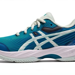 Asics Boys Racquet Shoes TRUSSTIC Gel 3.5 Teal-0