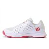 Wilson Rush Pro Junior Tennis Shoes White-6