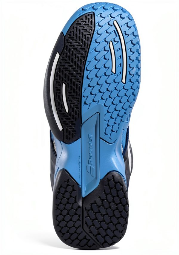Babolat Junior Propulse Tennis Shoes Blue 3 Big Kid-3