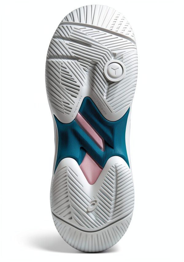 Asics Boys Racquet Shoes TRUSSTIC Gel 3.5 Teal-6