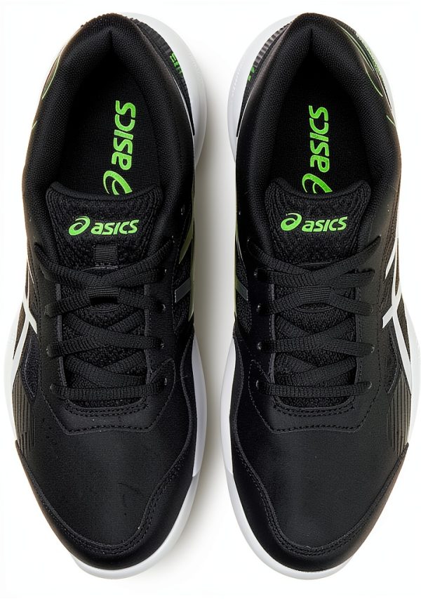 Asics Kids Racquet Sport Shoes 3 Little Kid Black Pure Silver Upper-6