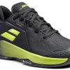Babolat Junior Propulse 3 All Court Tennis Shoes Black Aero-1