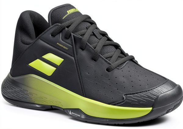 Babolat Junior Propulse 3 All Court Tennis Shoes Black Aero-1