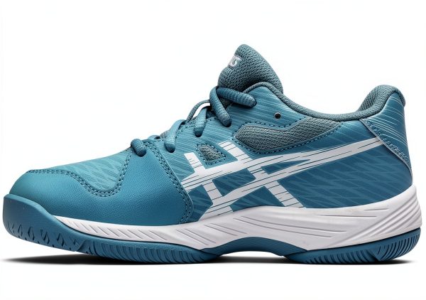 ASICS Boys Racquet Sport Shoes 1044A052-104 Grey/White Big Kid-4