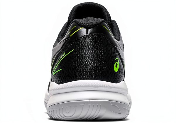 Asics Kids Racquet Sport Shoes 3 Little Kid Black Pure Silver Upper-5