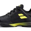 Babolat Junior Propulse 3 All Court Tennis Shoes Black Aero-2