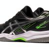 Asics Kids Racquet Sport Shoes 3 Little Kid Black Pure Silver Upper-3