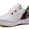 FootJoy FJ Fuel JR Girls Turf Shoes – White/Black/Blue Big Kid Sizes-3