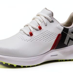 FootJoy FJ Fuel JR Girls Turf Shoes – White/Black/Blue Big Kid Sizes-0