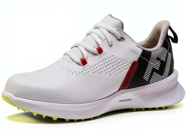 FootJoy FJ Fuel JR Girls Turf Shoes – White/Black/Blue Big Kid Sizes-0