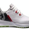 FootJoy FJ Fuel JR Girls Turf Shoes – White/Black/Blue Big Kid Sizes-1