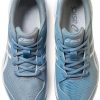 ASICS Boys Racquet Sport Shoes 1044A052-104 Grey/White Big Kid-6