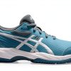 ASICS Boys Racquet Sport Shoes 1044A052-104 Grey/White Big Kid-0