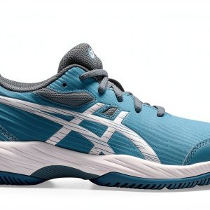ASICS Boys Racquet Sport Shoes 1044A052-104 Grey/White Big Kid-0