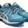 ASICS Boys Racquet Sport Shoes 1044A052-104 Grey/White Big Kid-2