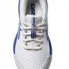 ASICS Kids Racquet Shoes with GEL Rearfoot Tech White Grey Blue 4BK-5