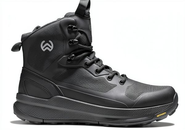 Men's Lightweight Military Tactical Boots Non-Slip Work Boots For Men Comfortable All Day Waterproof Hiking Boots Side Zipper Black Boot Shoes Mens Botas de trabajo para hombres-5