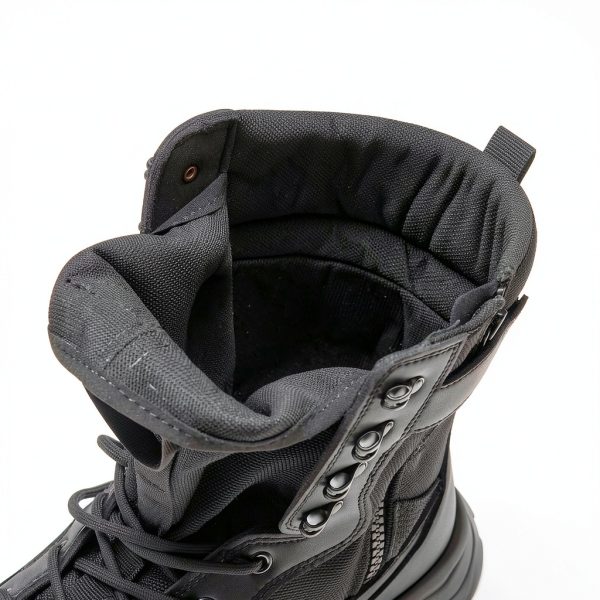 Tactical Boots for Men Lightweight Military Combat Work Boot Side Zipper Motorcycle Hiking Boots 8 Inches-3