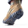 Belleville Khyber TR550 8" Combat Boots for Men - Lightweight, Hot Weather, Multi-Terrain Military Boots - Army OCP ACU - Coyote Brown Leather & Nylon with Vibram Traction Outsole-3