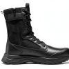 Tactical Boots for Men Lightweight Military Combat Work Boot Side Zipper Motorcycle Hiking Boots 8 Inches-1