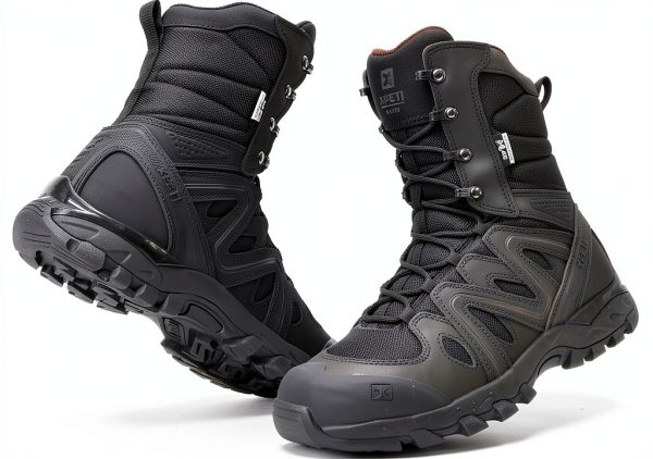 XPETI X-FORCE 8" Waterproof Tactical Boots with Leather TPU Overlay-1