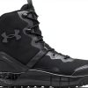 Under Armour mens Micro G Valsetz Zip Tactical Boots Black Leather-0