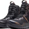 Under Armour mens Micro G Valsetz Zip Tactical Boots Black Leather-1