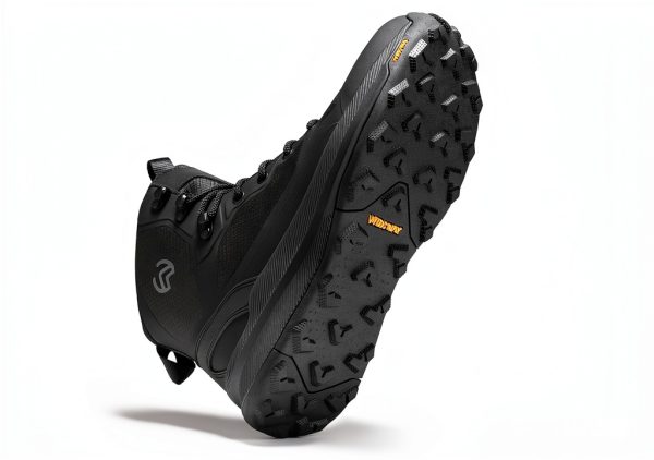 Men's Lightweight Military Tactical Boots Non-Slip Work Boots For Men Comfortable All Day Waterproof Hiking Boots Side Zipper Black Boot Shoes Mens Botas de trabajo para hombres-2