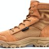 FREE SOLDIER Men's Tactical Hiking Boots Lightweight Comfortable Combat Work Boots 6 Inches-0