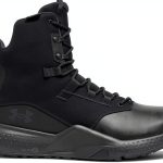 Under Armour mens Micro G Stellar Zip Waterproof Boot Black Anthracite-0