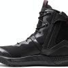 Under Armour mens Micro G Valsetz Zip Tactical Boots Black Leather-4