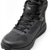 Men's Lightweight Military Tactical Boots Non-Slip Work Boots For Men Comfortable All Day Waterproof Hiking Boots Side Zipper Black Boot Shoes Mens Botas de trabajo para hombres-4