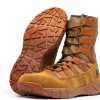 Lightweight Military Tactical Combat Boots Men Outdoor Hiking Desert Army Boots Breathable Male Jungle Shoes Man Side Zipper-3