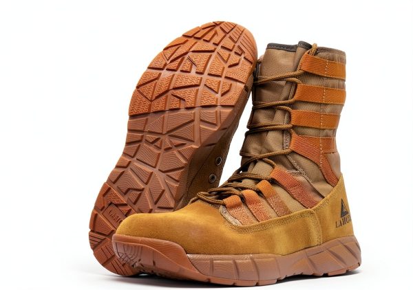 Lightweight Military Tactical Combat Boots Men Outdoor Hiking Desert Army Boots Breathable Male Jungle Shoes Man Side Zipper-3