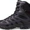 Merrell Mens Moab 3 8” Zip Tactical Waterproof Boots Black-3