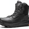 NORTIV 8 Men's Waterproof Tactical Work Winter Boots with Arch Support-0