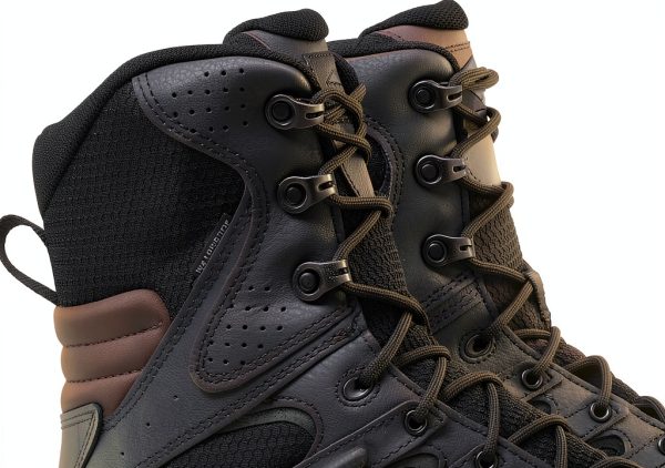 Merrell Mens Moab 3 8” Zip Tactical Waterproof Boots Black-5