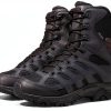 Merrell Mens Moab 3 8” Zip Tactical Waterproof Boots Black-0