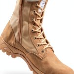 Men's Military Tactical Work Boots IODSON 8 Inch Zipper Punctureproof-0