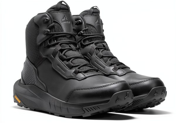 NORTIV 8 Men's Waterproof Tactical Work Winter Boots with Arch Support-6