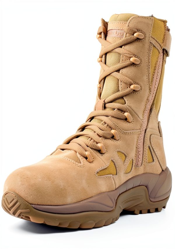 Reebok Work Rapid Response RB 8" Composite Toe Men's Boot Coyote-4